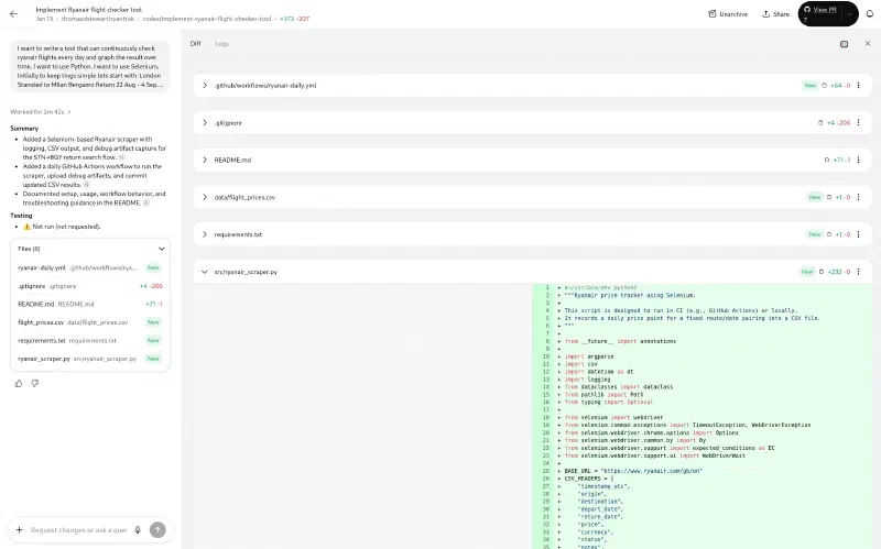 Code Web UI